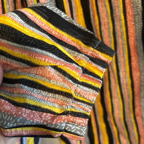 Vintage Gitano Striped Multicolor lounge Men's Pants - Picture 5 of 6